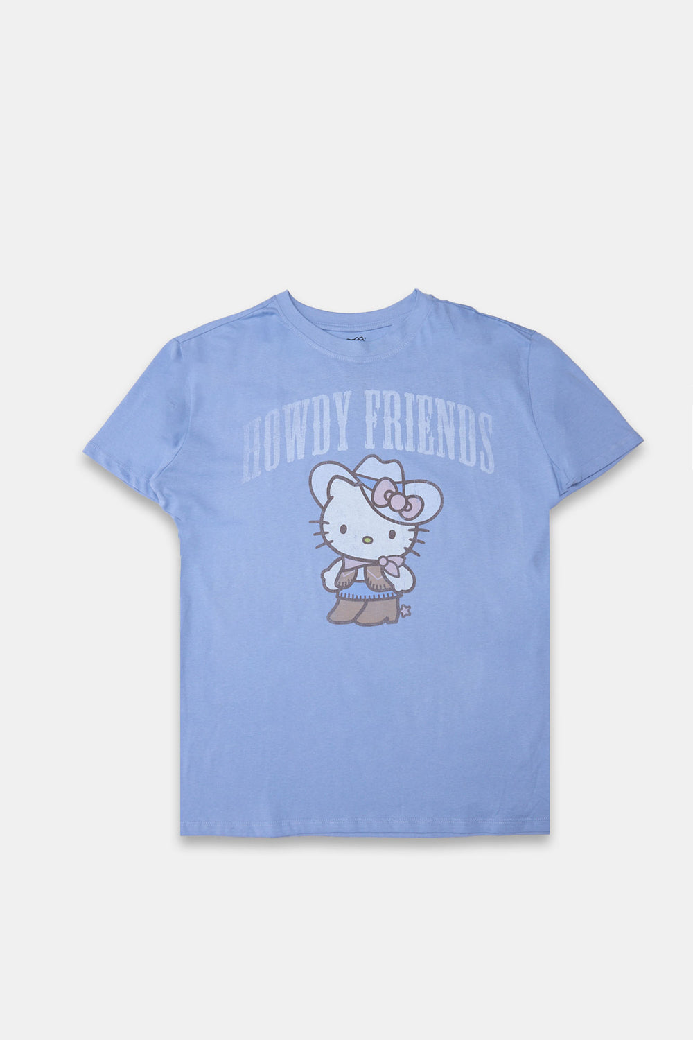 T-shirt coupe boyfriend imprimé Howdy Friends Hello Kitty T-shirt coupe boyfriend imprimé Howdy Friends Hello Kitty - West49