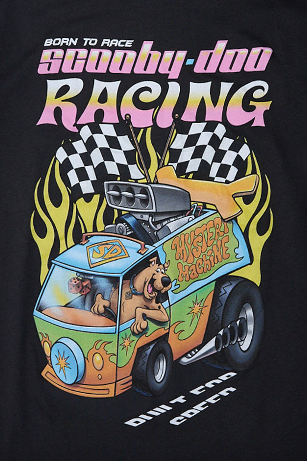 T-shirt coupe boyfriend imprimé Scooby-Doo Racing Freestyle T-shirt coupe boyfriend imprimé Scooby-Doo Racing Freestyle