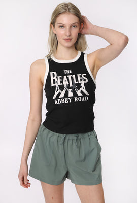Womens The Beatles Abbey Road Ribbed Tank Top