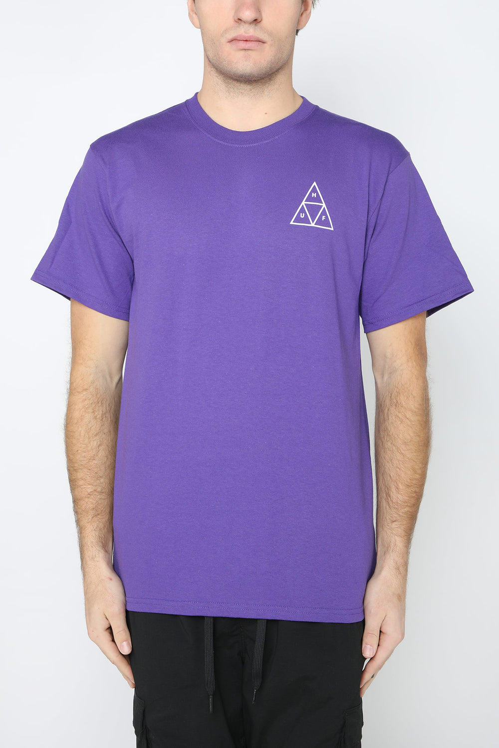 T-Shirt Essentials Triple Triangle HUF Violet