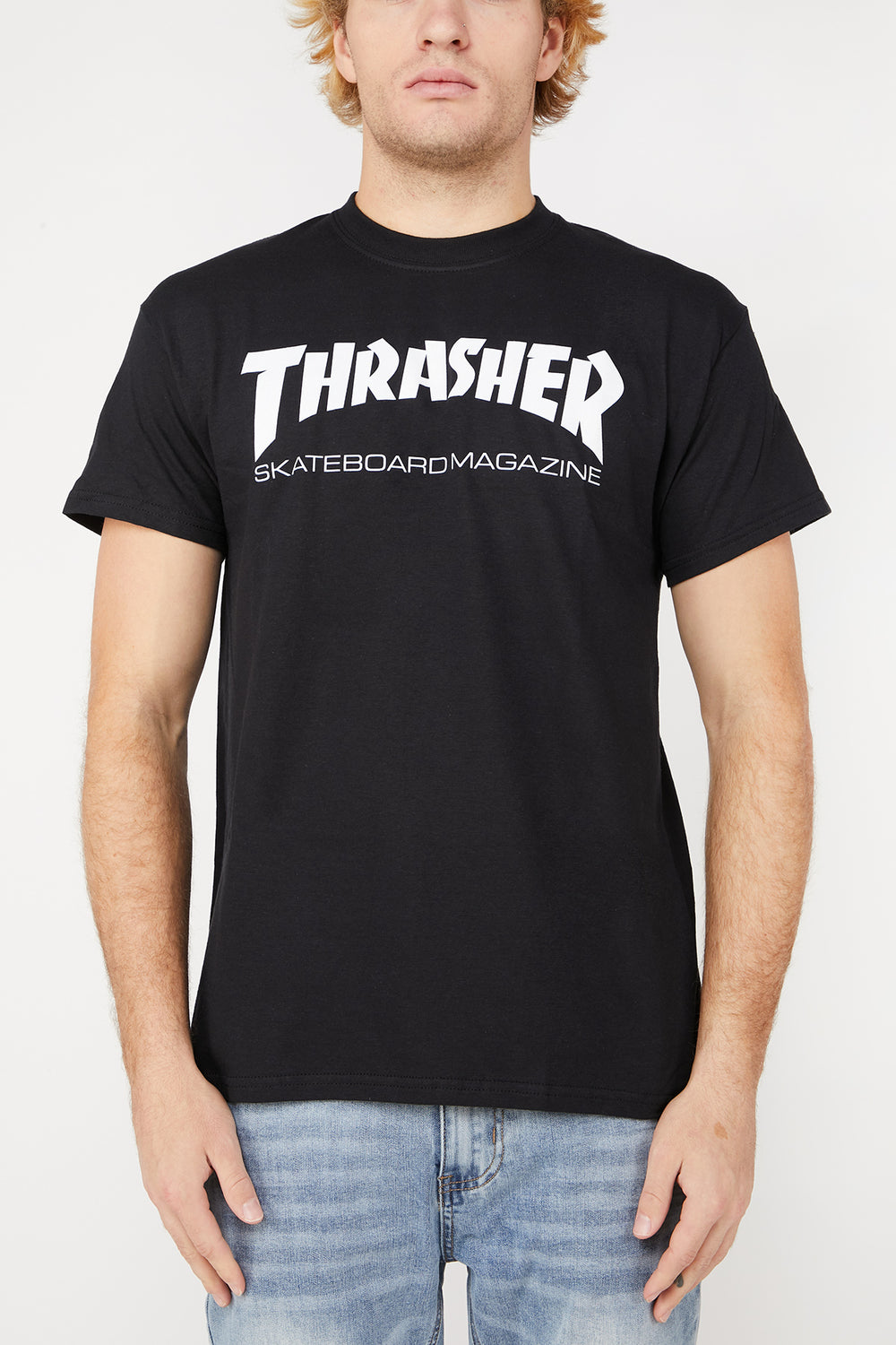 T-Shirt Noir Thrasher Magazine Homme – Amnesia