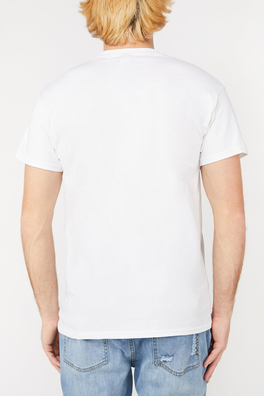 T-Shirt Blanc Logo Floral Thrasher Homme Blanc