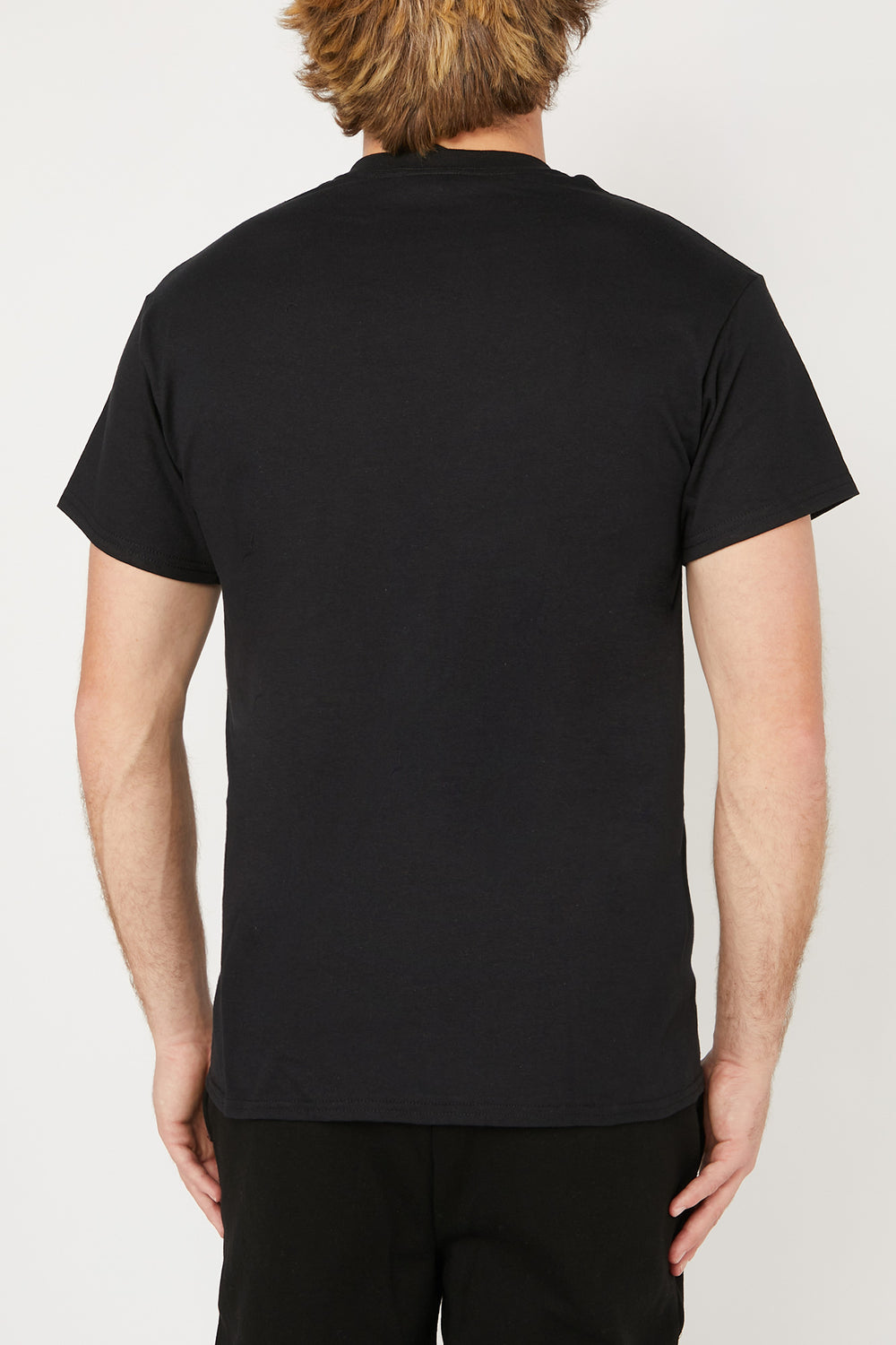 T-Shirt Noir Avec Logo Flammes Fluo Thrasher Noir