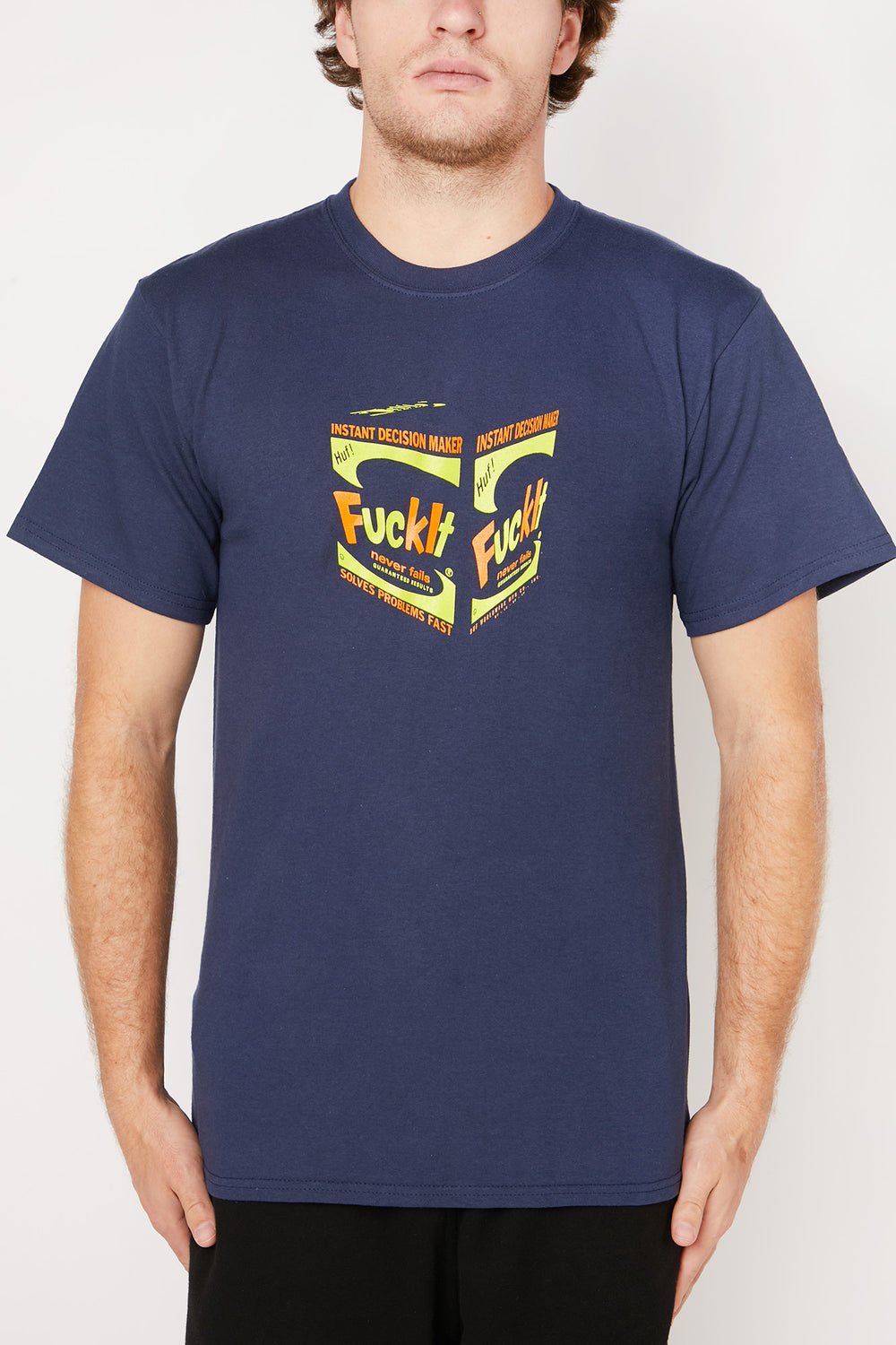HUF Illo Box T-Shirt Navy