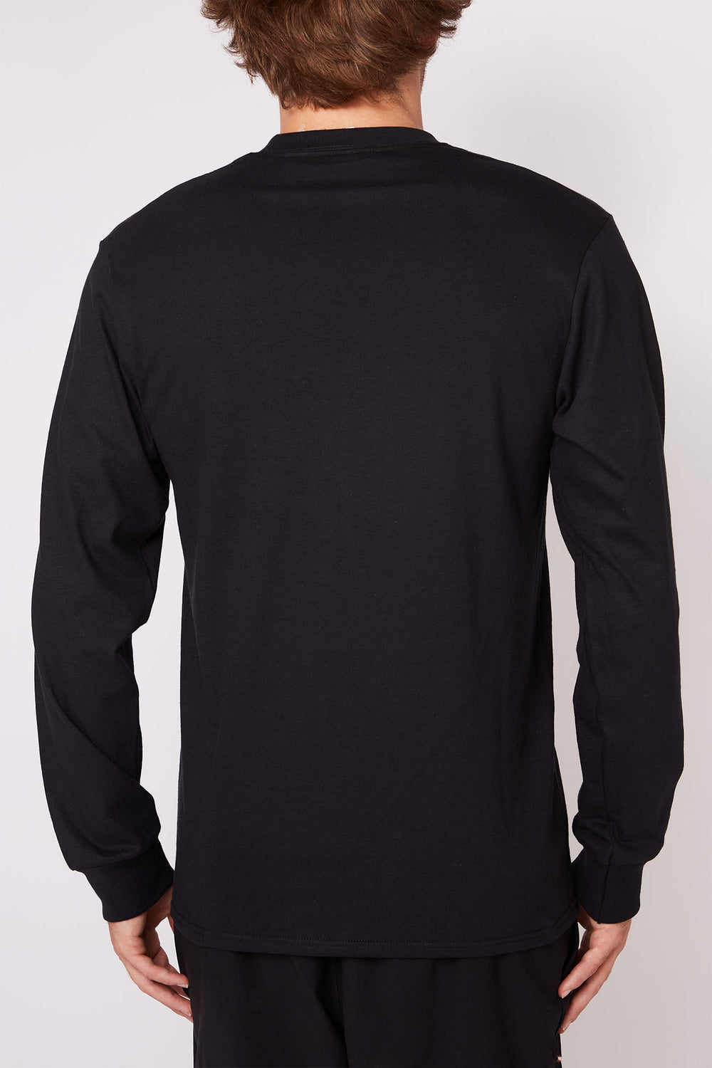 HUF Bookend Long Sleeve Top Black