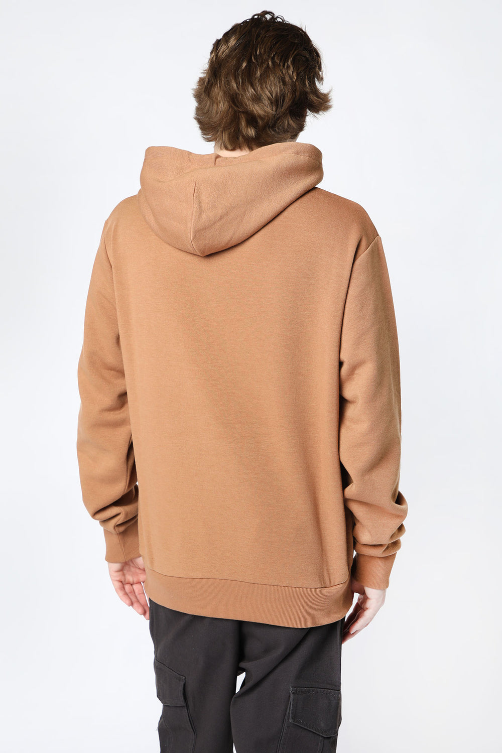 Zoo York Mens Tonal Logo Hoodie Camel
