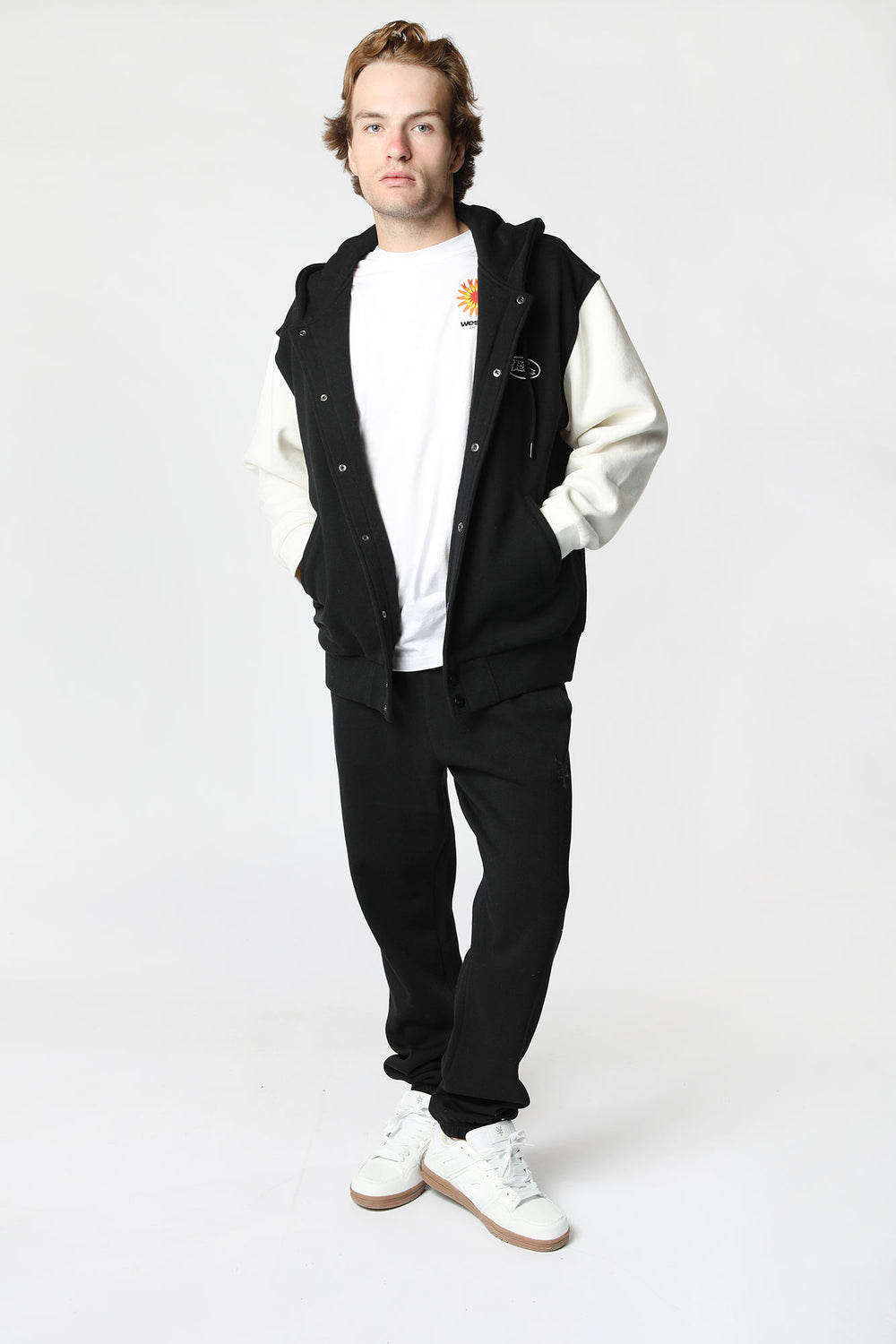 Jogger en Molleton Basique Zoo York Homme Noir