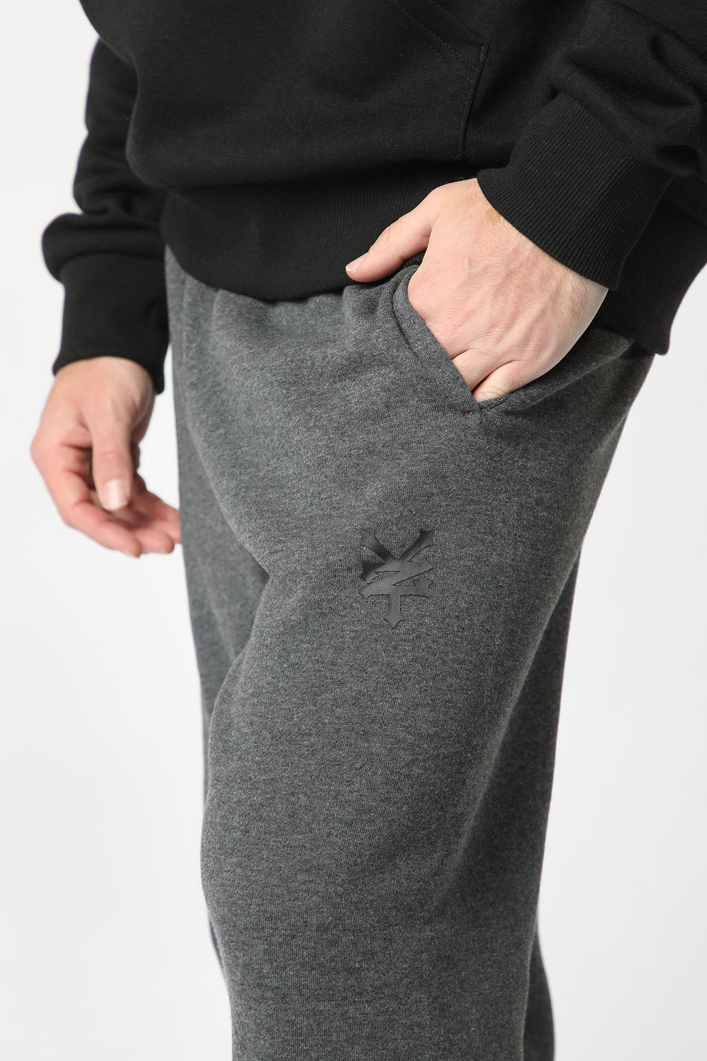 Zoo York Mens Basic Sweatpant Charcoal