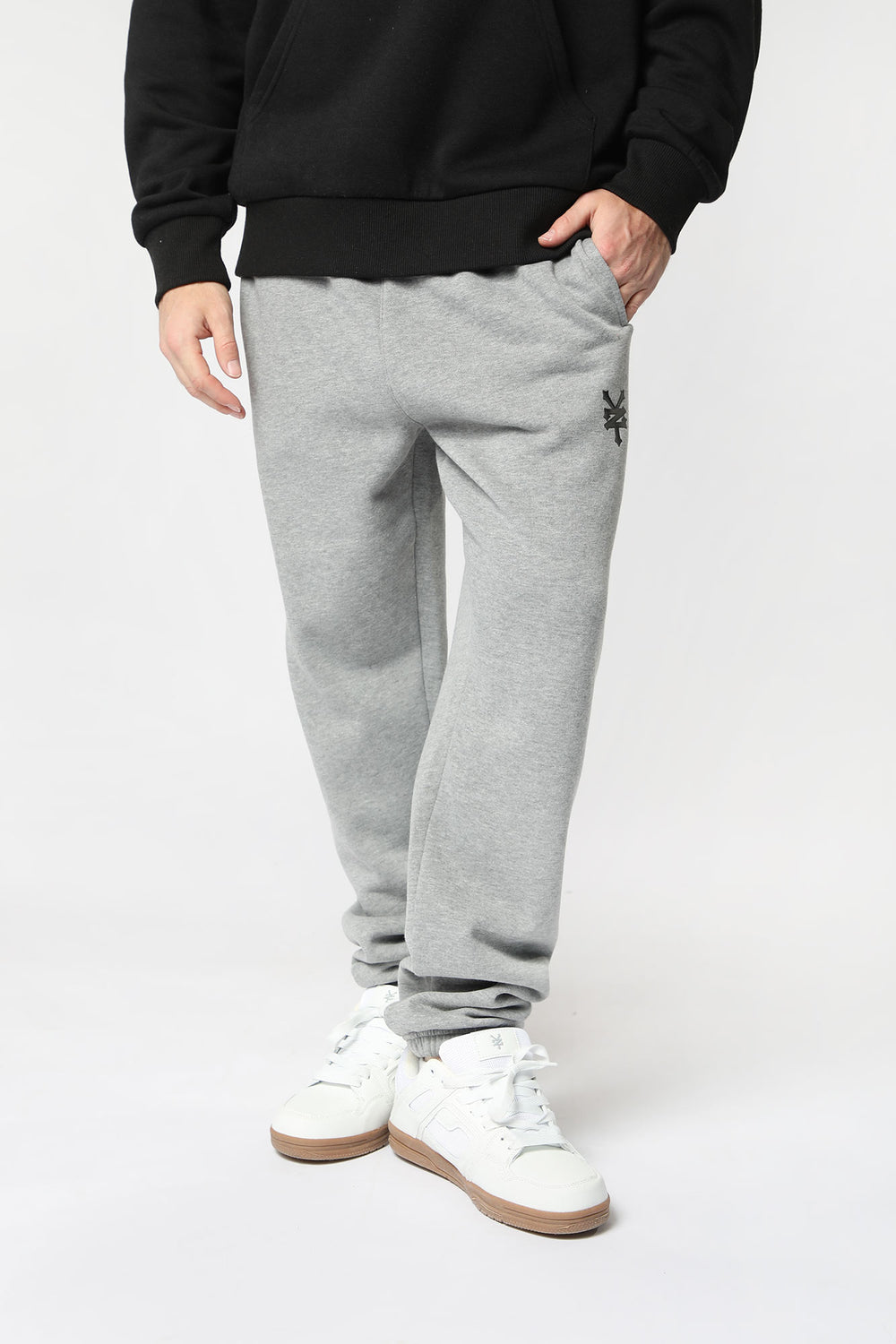 Zoo York Mens Basic Sweatpant Heather Grey