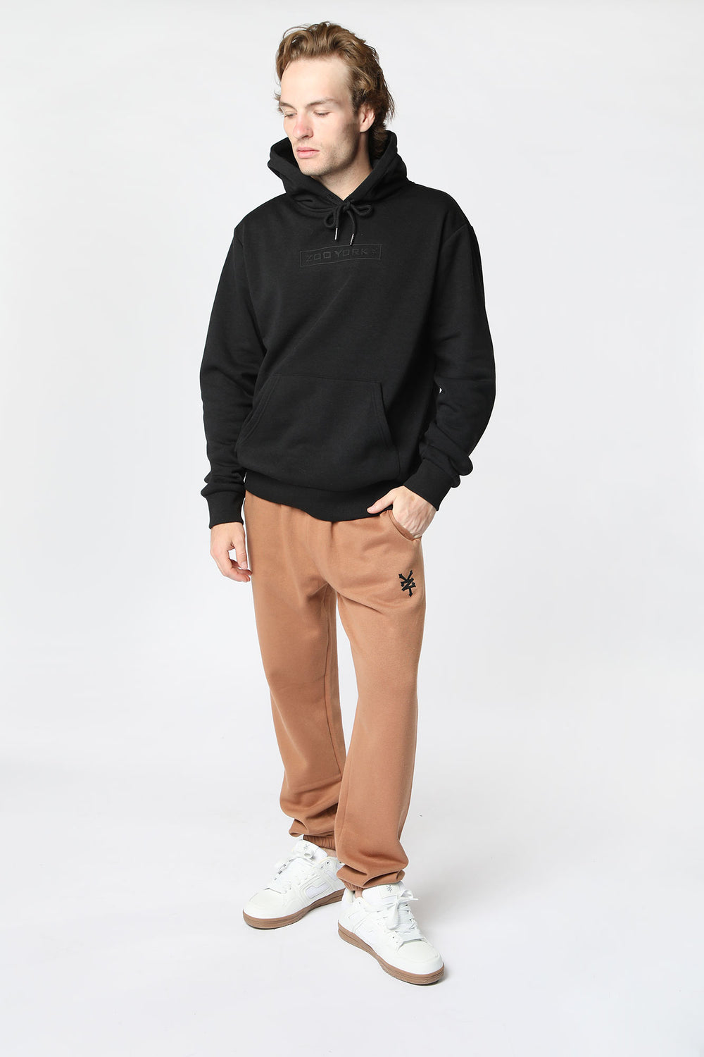 Zoo York Mens Basic Sweatpant Camel