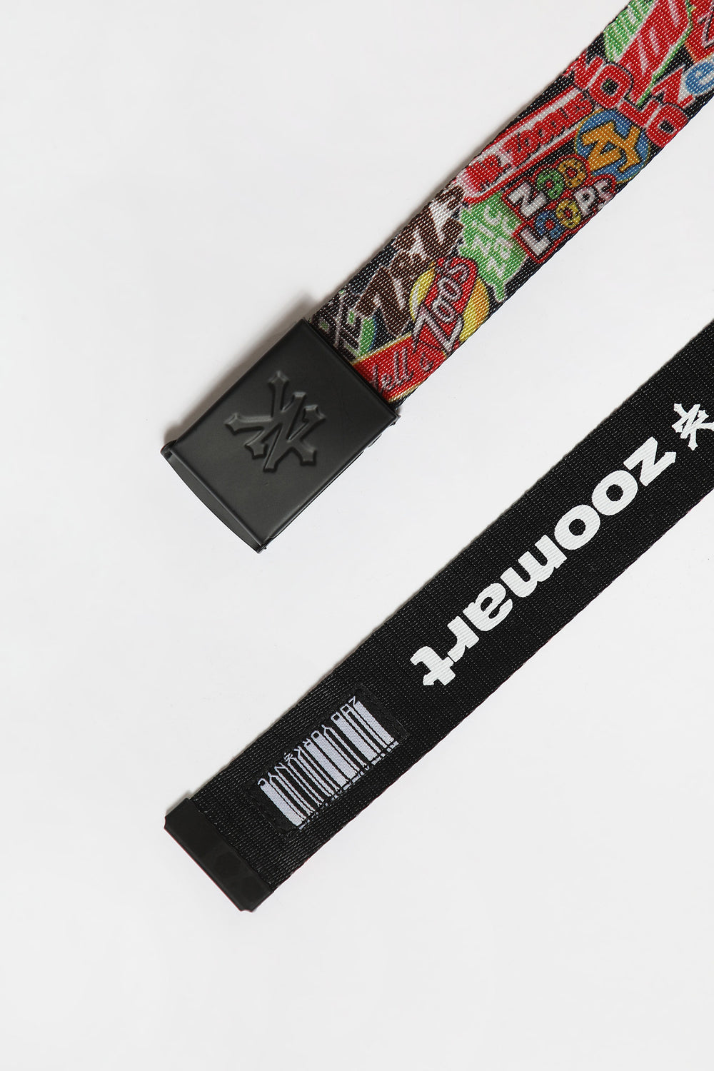 Ceinture Réversible Imprimée Zoo York Homme Multi
