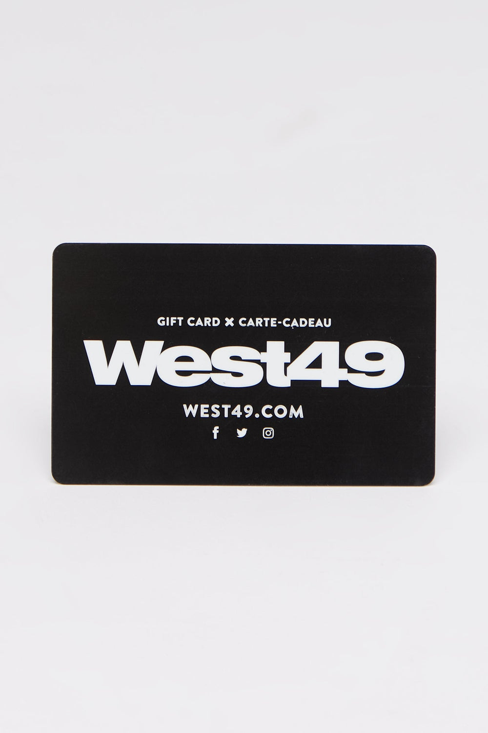 Carte Cadeau Carte Cadeau - West49